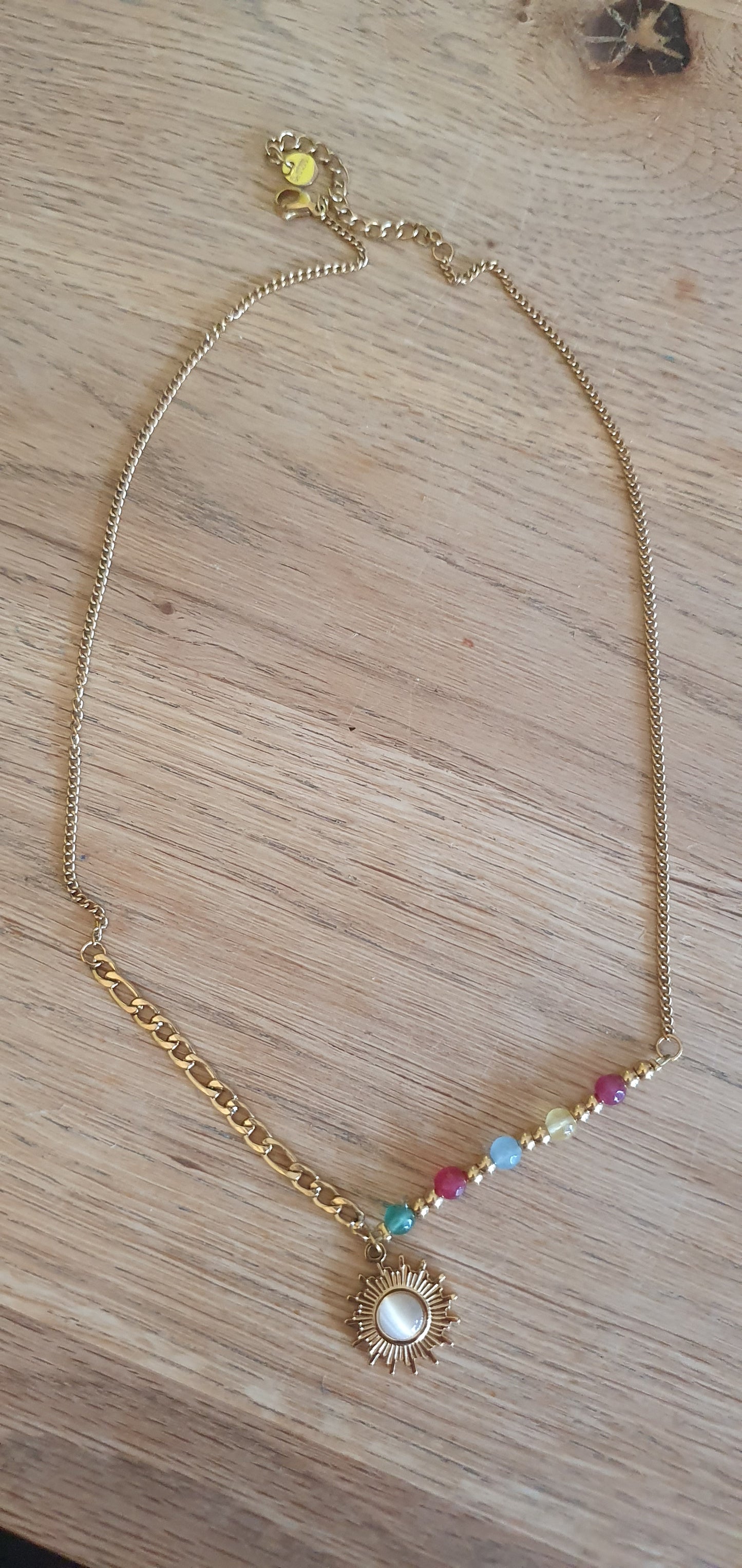 Collier Pauline Pendentif soleil