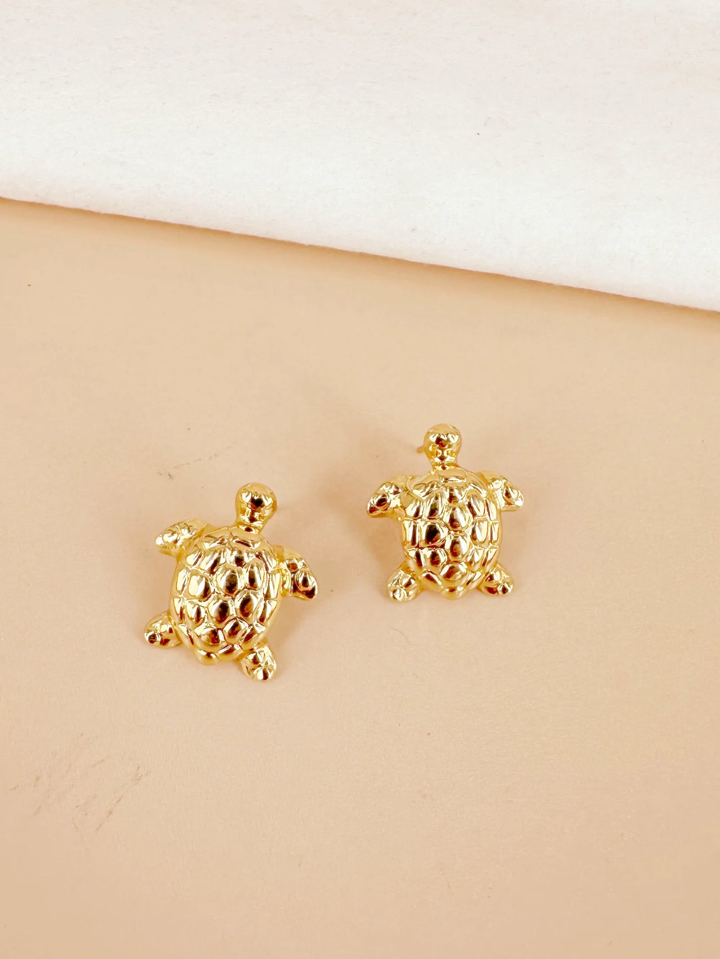 Boucle d'oreille Fanny tortue