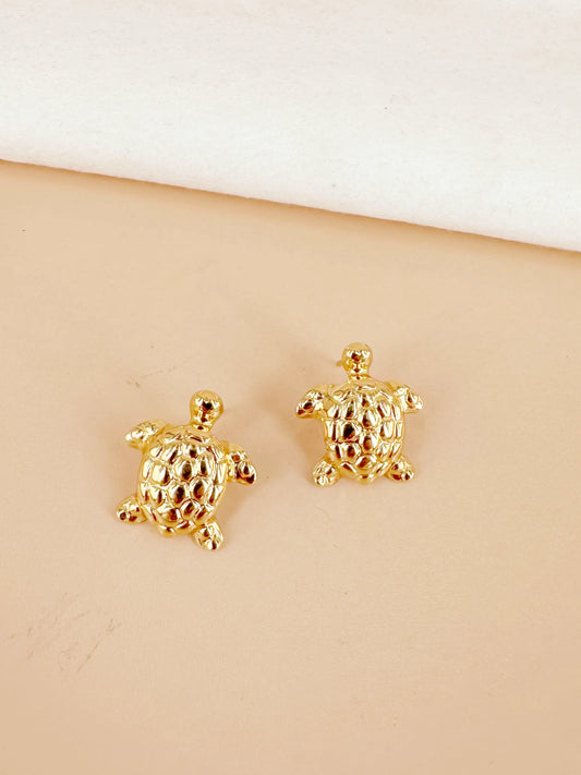 Boucle d'oreille Fanny tortue
