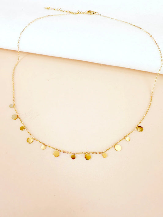 Collier Chloé pampilles rond