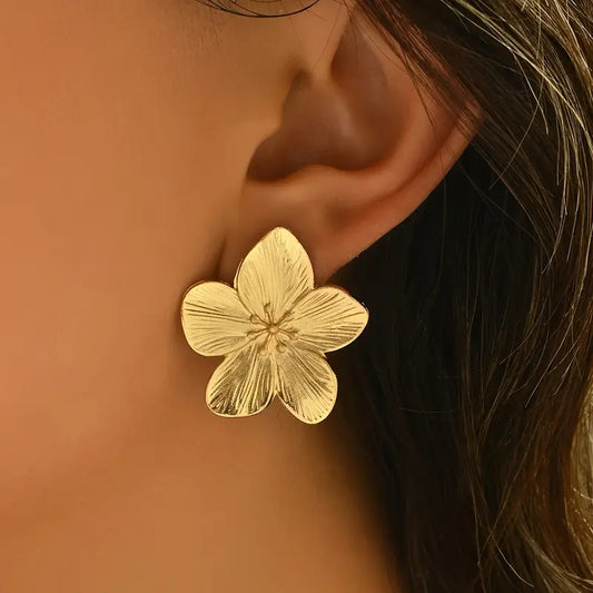 Boucle d'oreilles fleur Pauline