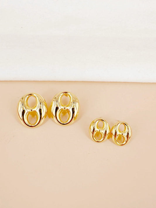 Boucle d'oreille Béné maillon