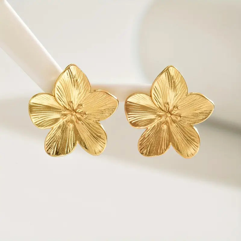 Boucle d'oreilles fleur Pauline