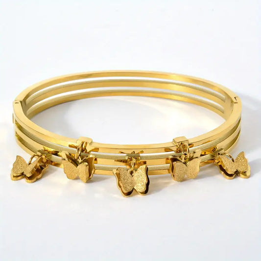 Bracelet Lilou avec pendentif papillon