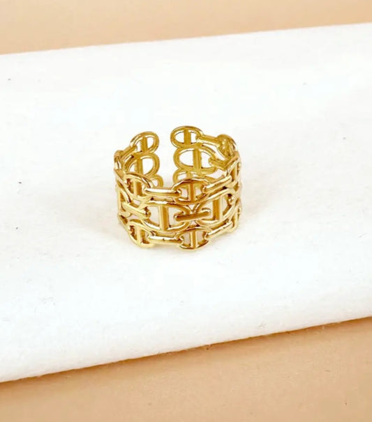 Bague Sarah maillon
