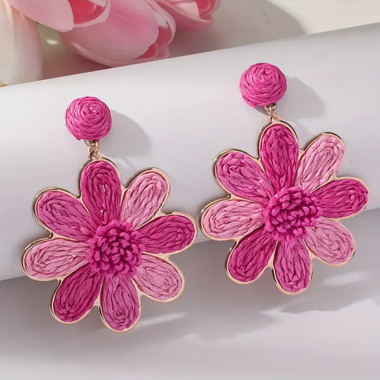 Boucle d'oreilles fleurFlora